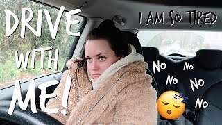 DRIVE WITH ME TO COLLEGE AT 8AM! (i hate mornings) | Zoe Mollie