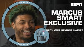 Marcus Smart responds to Bam Adebayo's DPOY claim: 'We both know that's a LIE!' | NBA Today