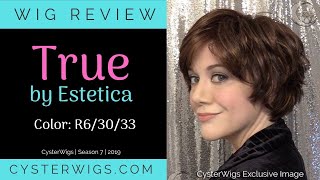 CysterWigs Wig Review: True by Estetica, Color: R6/30/33 [S7E1124 2019]