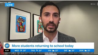 Education Minister Stephen Lecce on how Ontario schools are preparing for students