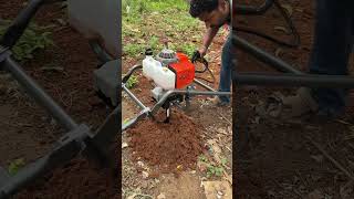 63cc Trolley Earth Auger Rs.12500, 9787672239, Melur, Madurai, Tamilnadu #earthauger #digging