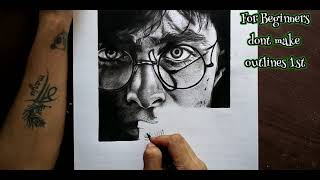 How To Draw Harry Potter Step By Step Tutorial | P3 | Shwet Sketches
