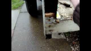 How to build a candy van trailer part1.by colscopters