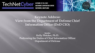 Keynote: View from the Department of Defense Chief Information Office (DoD CIO)