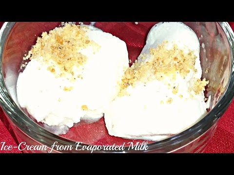 IceCream with Evaporated Milk IceCream with Evaporated Milk