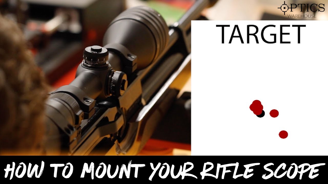 How To Zero Your Rifle Scope Youtube