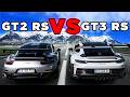 Porsche GT3 RS vs. GT2 RS | Welcher ist das bessere Auto? Der ultimative Vergleich! 🤯