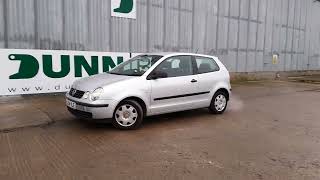 2004 Volkswagen Polo S,1.1l, 5 Speed