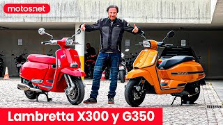 🛵 Lambretta X300 y G350 💎 / El Summun de los scooters retro / Presentación / Carné A2 /motos.net