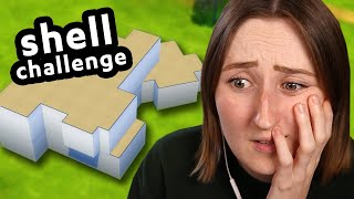 i tried an IMPOSSIBLE shell challenge in the sims