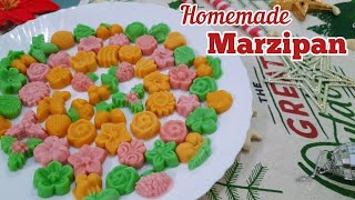 Marzipan Recipe | How to Make Marzipan |Marzipan using Cashewnuts  | Homemade Marzipan #sweets