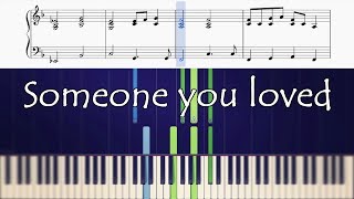 How to play the piano part of Someone You Loved by Lewis Capaldi