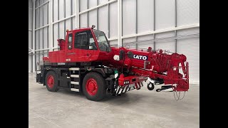 SOLD - 2017 KATO 20 Ton City Crane at Rivertek Services Ltd