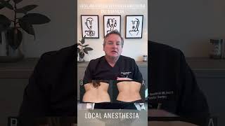 PLASTIC SURGERY: LOCAL ANESTHESIA vs GENERAL ANESTHESIA - Which procedures can you get!