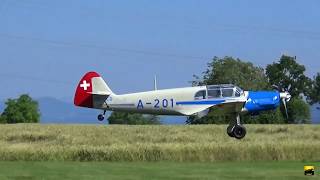 Messerschmitt Bf-108 A-201/HB-HEB - Airshow Fricktal Schupfart 2018