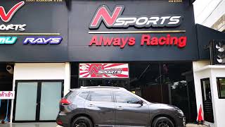 Nissan Xtrail จัดล้อ Wedssport SA77R 18*8.5+35 5-114.3 by Nsports