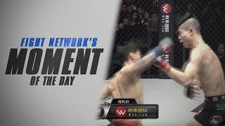 Xiao Yang Liu's Overhand Right at ONE: Valor of Champions | Moment of the Day