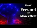 Use of Fresnel for Directional Glow Effect | Layer Weight Node | Easy Tutorial For Eevee