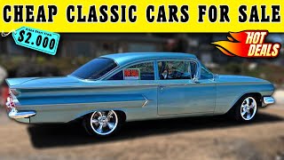 15 Classic Cars Prices Unqiue Owner Deals Here! Revealing Alive Beauties!