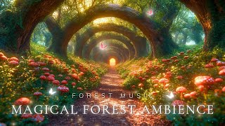 Beautiful Enchanting Forest Space🌳Let go of daily stress & deep sleep with magical forest music