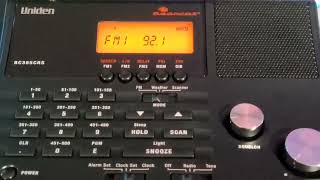 Uniden Bearcat 500 Channel Scanner - How to Set Up FM Radio Channels