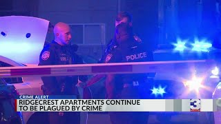 Ridgecrest Apartments a hotbed for crime with more than 80 calls this year