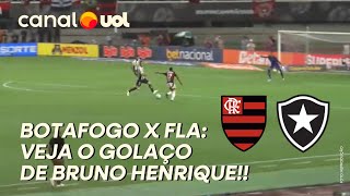 BRUNO HENRIQUE BRILHA E FAZ O SEGUNDO GOL DO FLAMENGO CONTRA O BOTAFOGO; VEJA O LANCE!