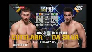 ION CUTELABA vs HENRIQUE DA SILVA