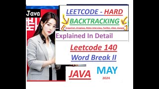 Word Break II | LeetCode 140 | Java Solution | Backtracking | Strings | Developer Coder