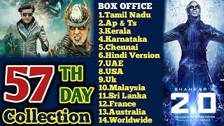 2.0 57th Day Box Office Collection | Rajinikanth | Akshay Kumar |Robot 2.0| 2.0 57th Day Collection