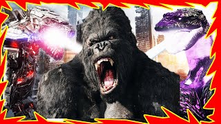 GTA5 MECHAGODZILLA \u0026 SHIN GODZILLA vs KING KONG | 正宗哥吉拉和机械哥斯拉大战大金刚！