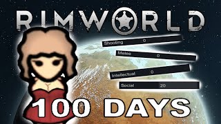 Can a Social Media Influencer Survive 100 Days in Rimworld?