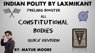 Learn all the Constitutional Bodies in one Video in less than 10 Minutes