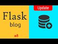 Python Flask Tutorial #8: Update records in database with Forms | Flask crash course for beginners