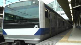 【JR東】E531系　カツK406編成　北千住発車　発車メロディー付き　（HD）