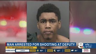 HCSO arrests suspect accused of firing at Hillsborough County deputy 8 times during traffic stop