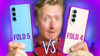 Samsung Galaxy Fold 5 vs Fold 4: Low-key BIG Upgrade?