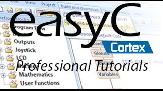 Beginner Tutorial 2 - EasyC V5 - Bumper Switch \u0026 Limit Switch