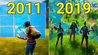 Evolution of Fortnite 2011-2019