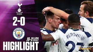Highlights & Goals | Tottenham vs. Man City 2-0 | Telemundo Deportes