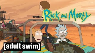 Rick and Morty | Mad Max Tribute | Adult Swim UK 🇬🇧