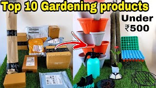 Top 10 Gardening Products Under 500/- Rs. (from Amazon) gardening gifts