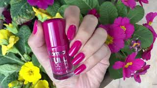 Flormar Full Color Nail Enamel Series || all colors after application.