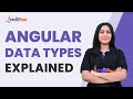 Angular Data Types Explained | Angular Variables | Angular Tutorial | Intellipaat