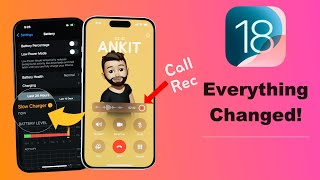 iOS 18 🔥 - This Changes Everything! iOS 18 vs iOS 17 Major Differences  (HINDI)