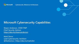 MCRA Cybersecurity Capabilities