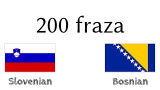 200 fraza - Slovenački - Bosanski