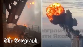 Ukraine: Russia launches ‘biggest attack of the year’ as Zelensky vows to 'strike back'