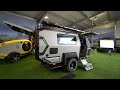 caravan wolf off road 2023. self sufficient 400w solar. bed width 1.85m caravan camping overland