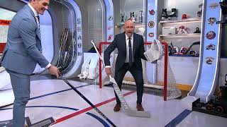 NHL Tonight breakdown \u0026 demo on shooting angle changes